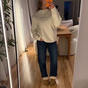 Cream 'Society' Sweatshirt